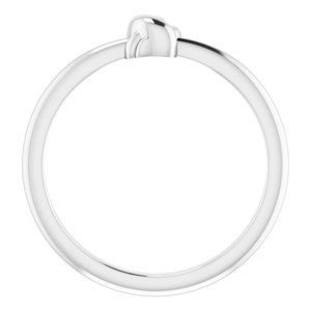 Sterling Silver Stackable Knot Ring - image 2